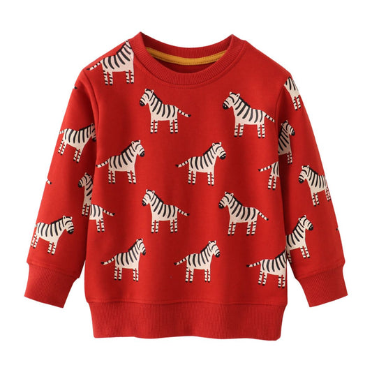 Autumn and winter cotton long-sleeved boys and girls sweatshirt