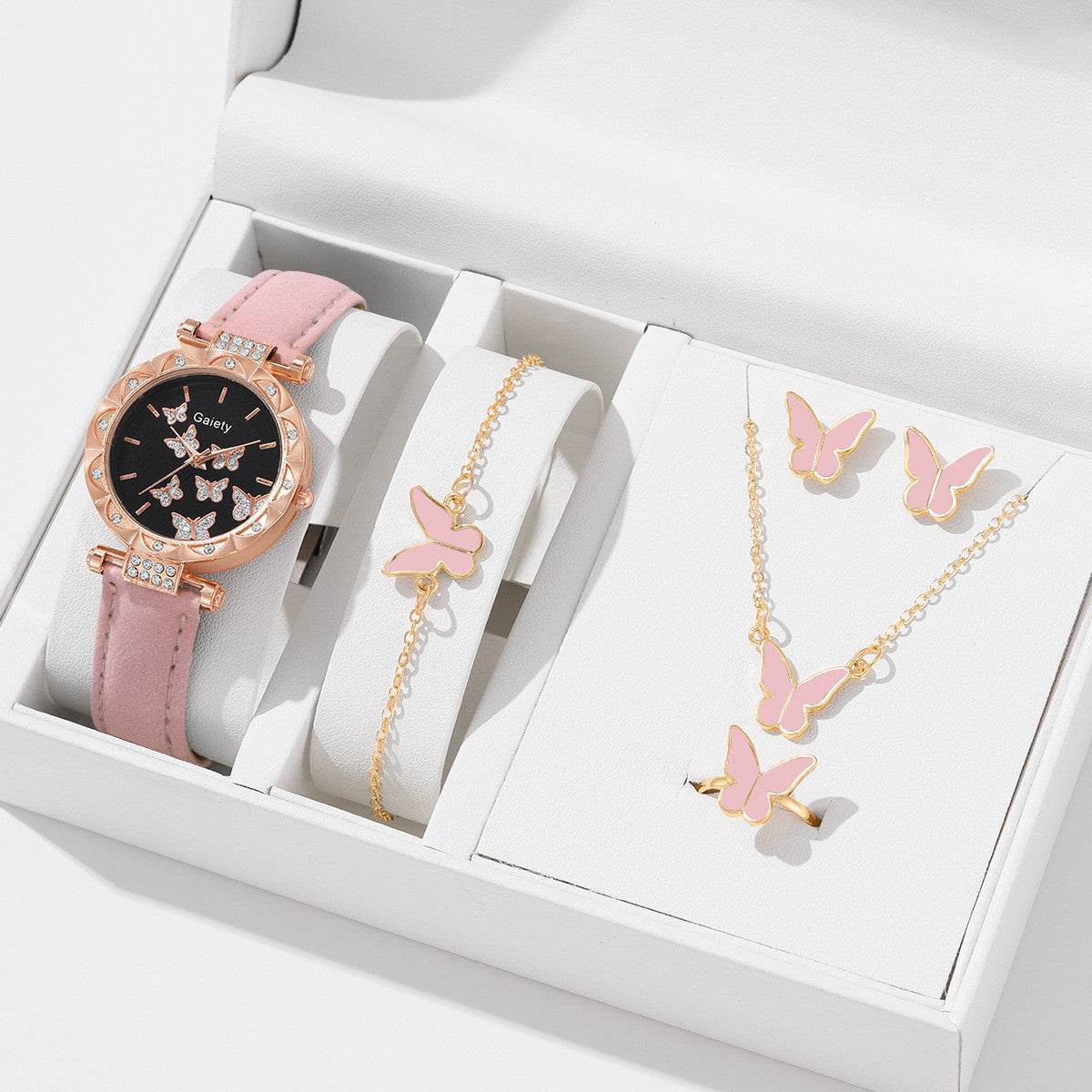 Girls' Butterfly Style Watch