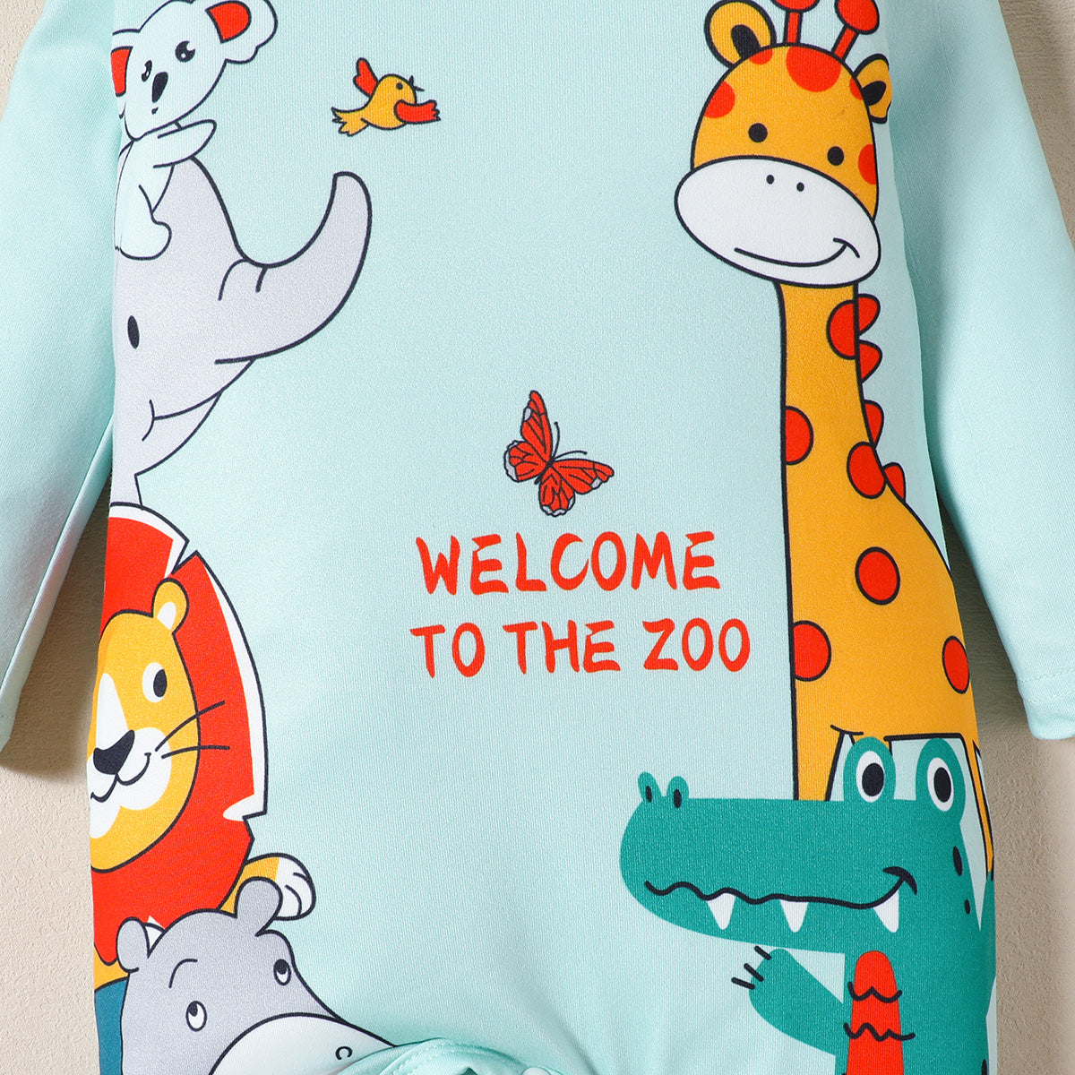 Infant and toddler jumpsuits for spring and autumn. Cartoon animal patterned baby boys' comfortable jumpsuits