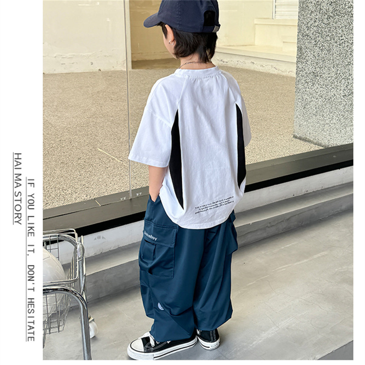 Geometric Colorblock T-shirt