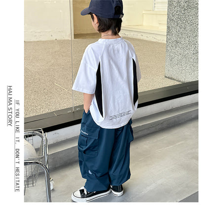 Geometric Colorblock T-shirt