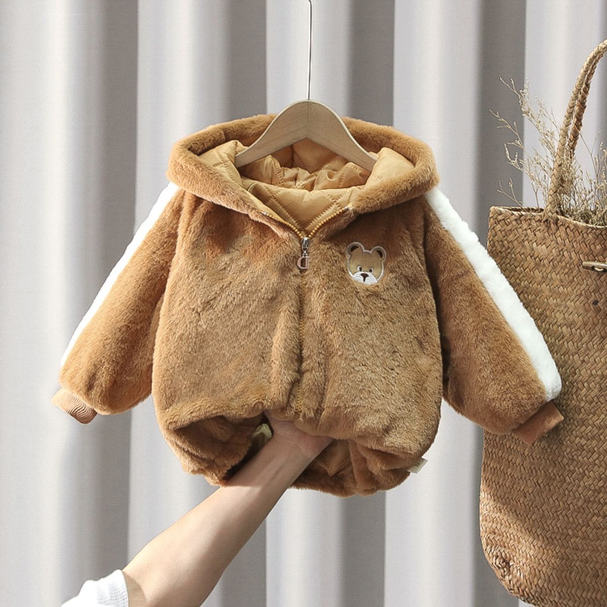 Boys autumn and winter wool sweater jacket