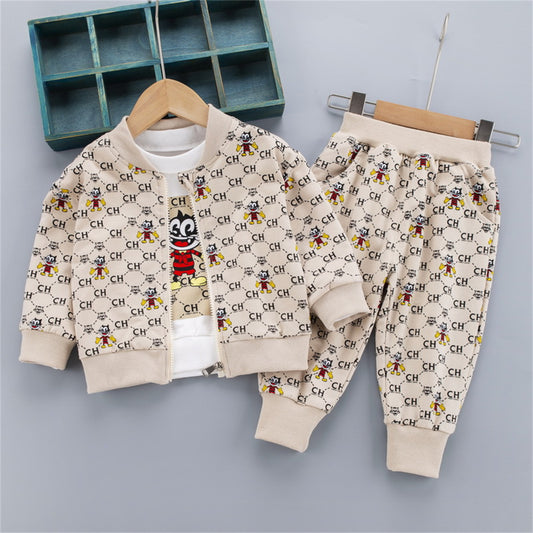 Boys autumn clothes boys thin girls summer spring autumn clothes