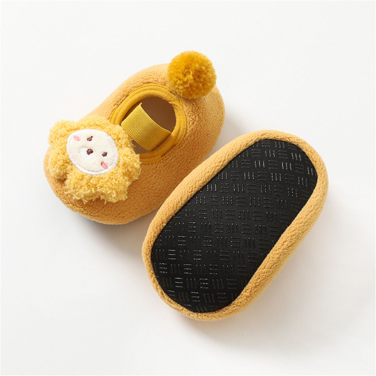 Winter cute doll cotton shoes for baby boys and girls