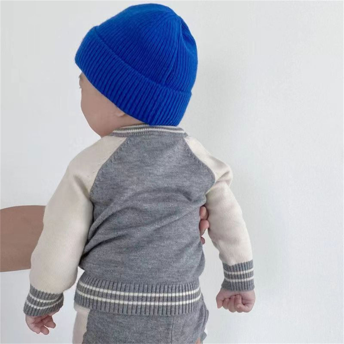 baby sweater knitted two piece set