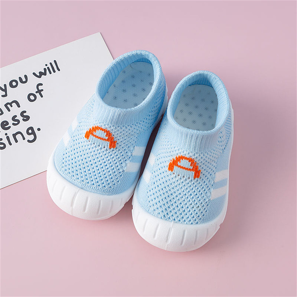 Baby and child spring and autumn lightweight anti-drop soft sole non-slip casual shoes