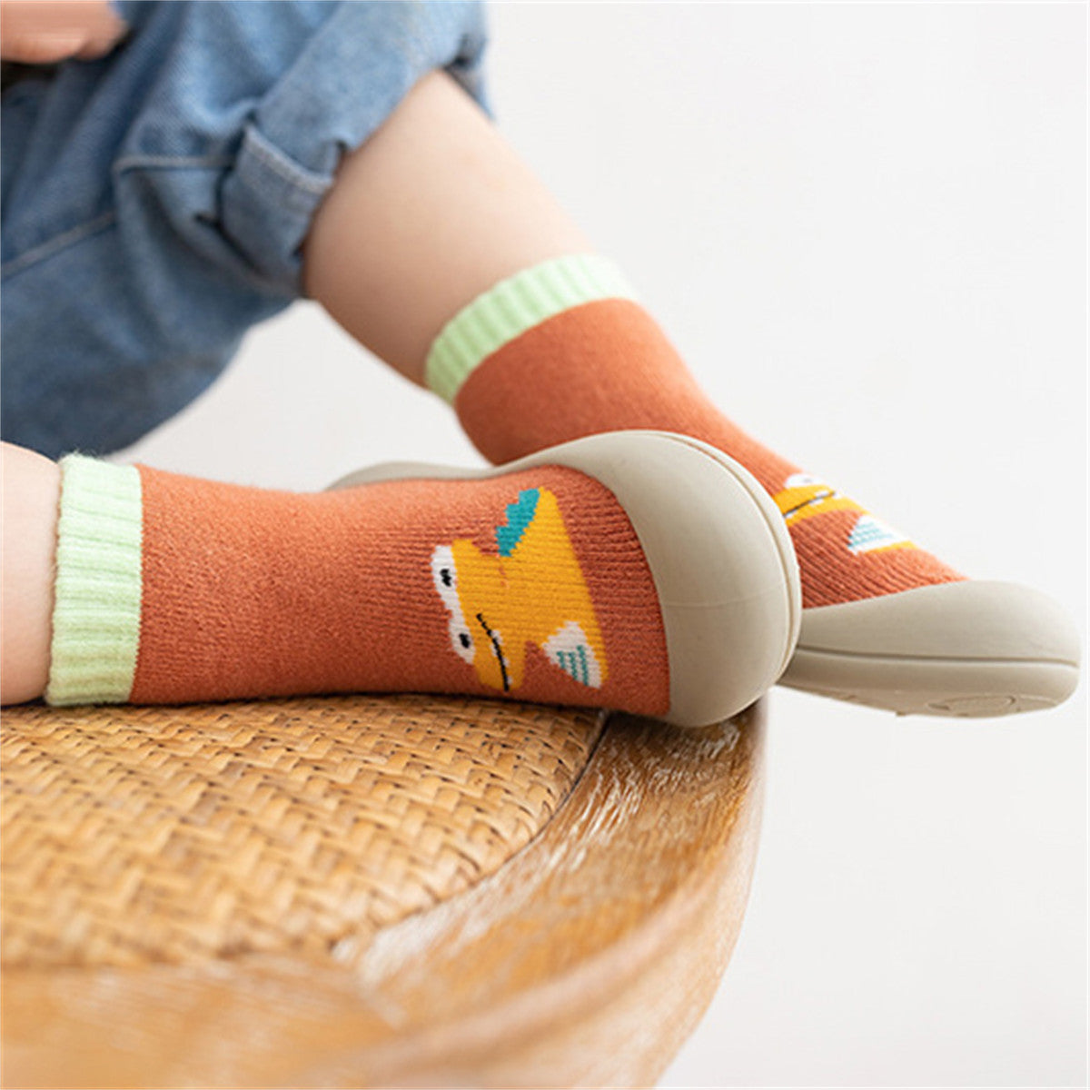 Children's dinosaur pattern toddler shoes