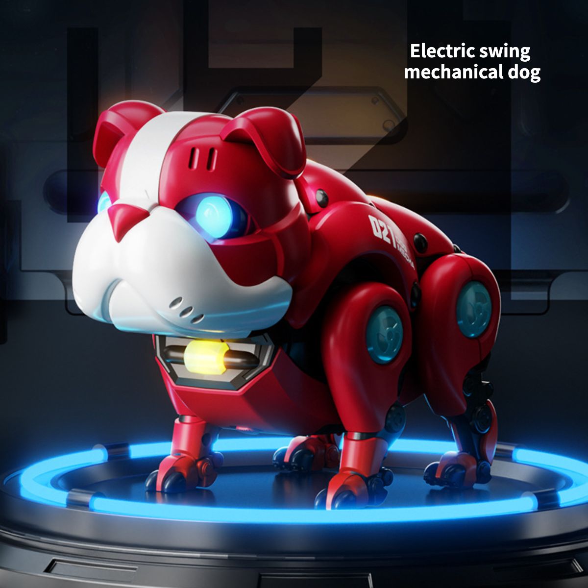 Electric rocking music light model toy