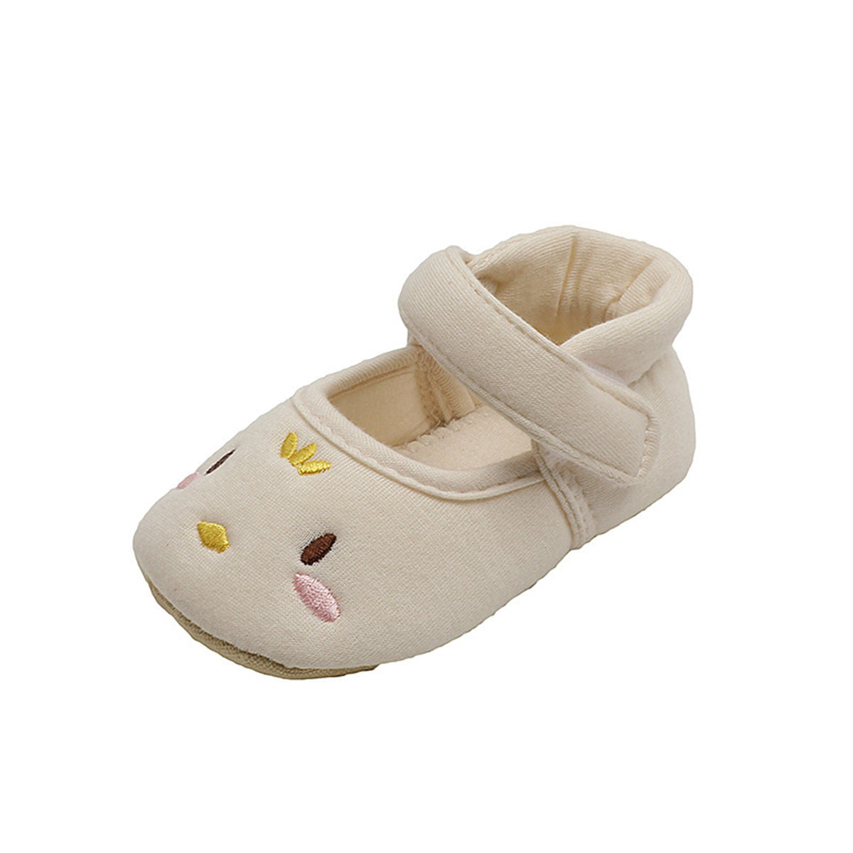 Baby Girls Autumn Pure Cotton Cute Chicken Canvas Shoes