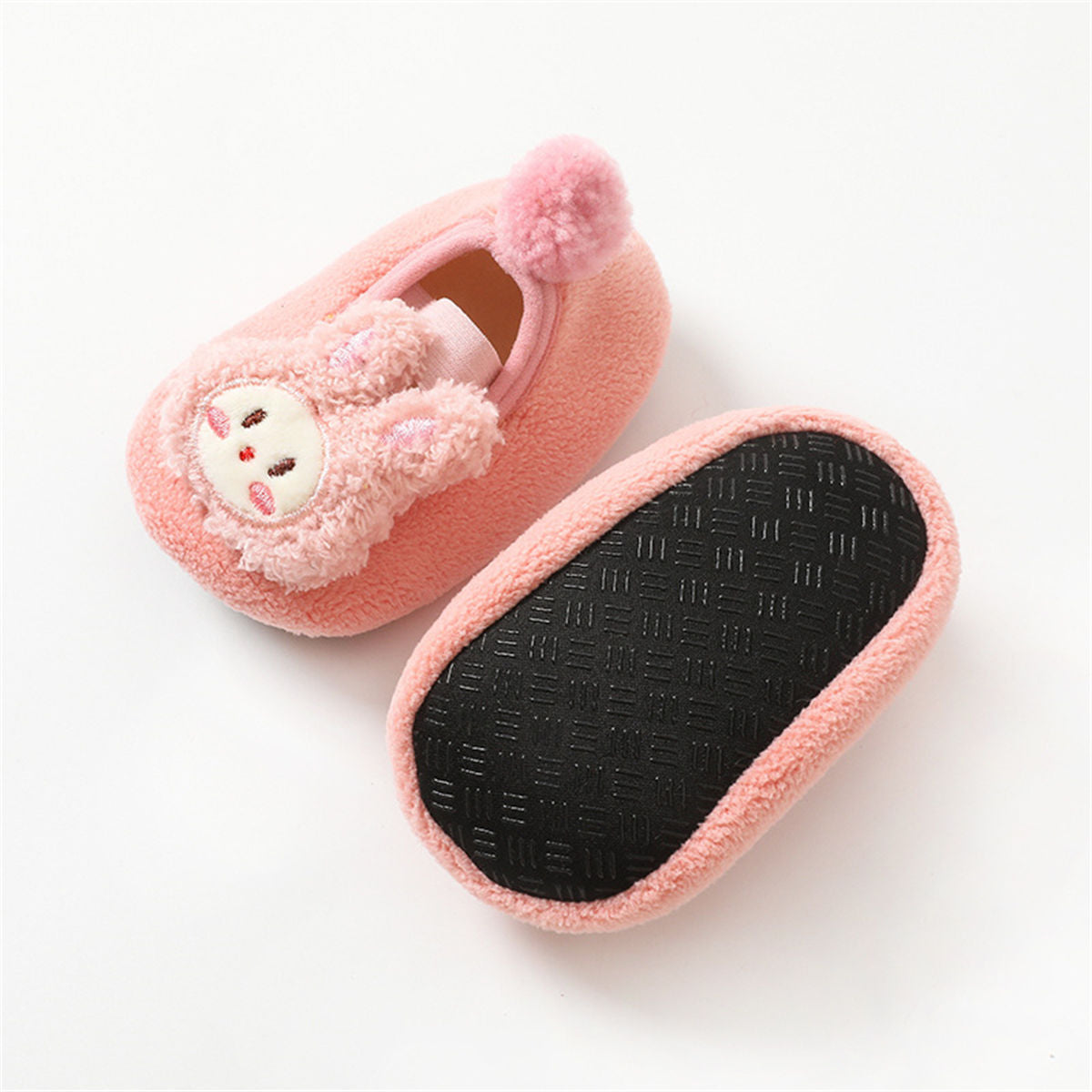 Winter cute doll cotton shoes for baby boys and girls