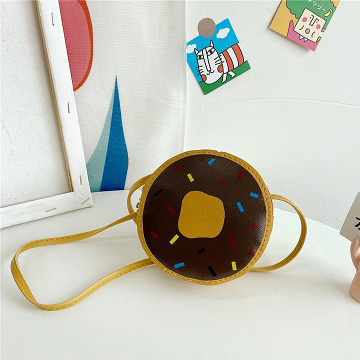 Children's Donut Shoulder Crossbody Bag