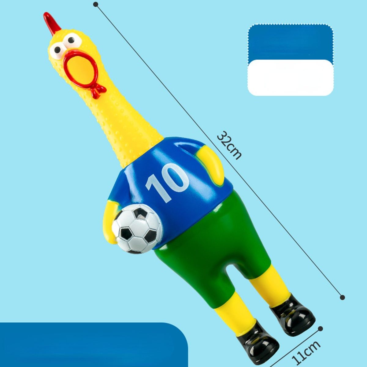 Children&#39;s creative football screaming chicken