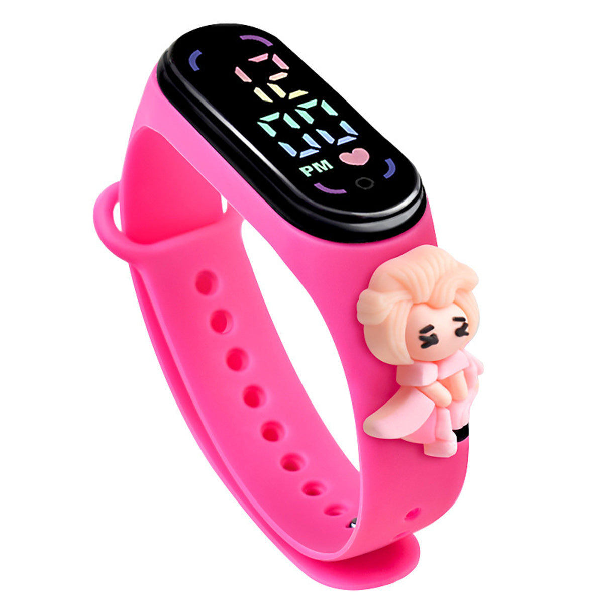 Children's Anime Princess LED Doll Watch