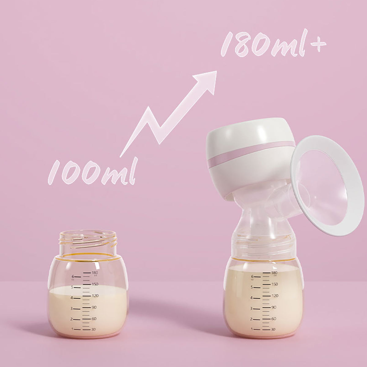 Electric integrated single breast pump