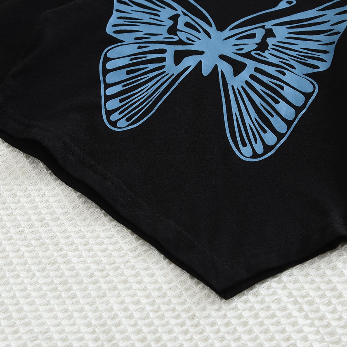 New autumn and winter printed butterfly leisure suit