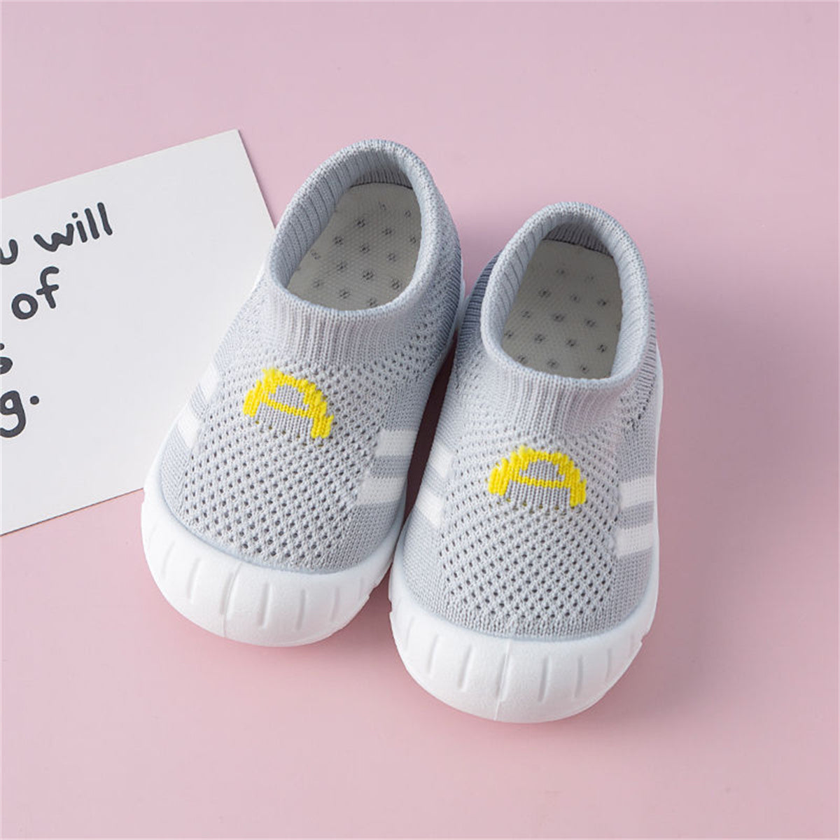 Baby and child spring and autumn lightweight anti-drop soft sole non-slip casual shoes