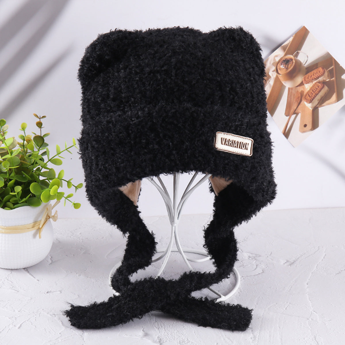 Children's cat ear beanie