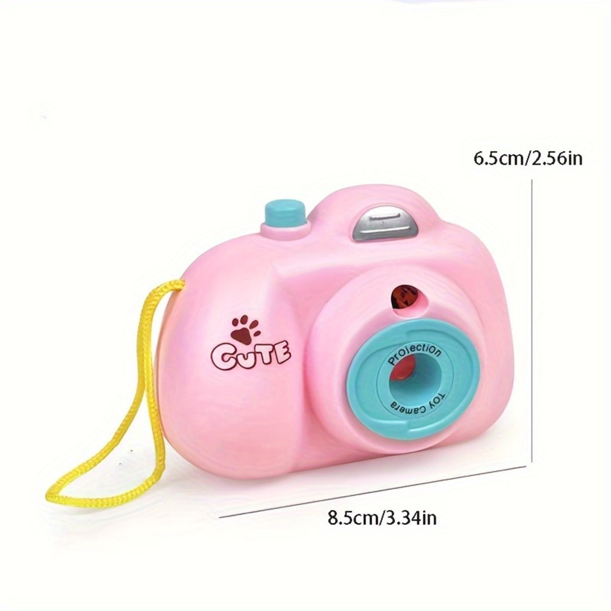 Children's fun projection camera toy