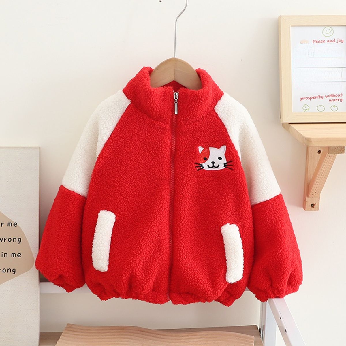 Girls autumn and winter coat