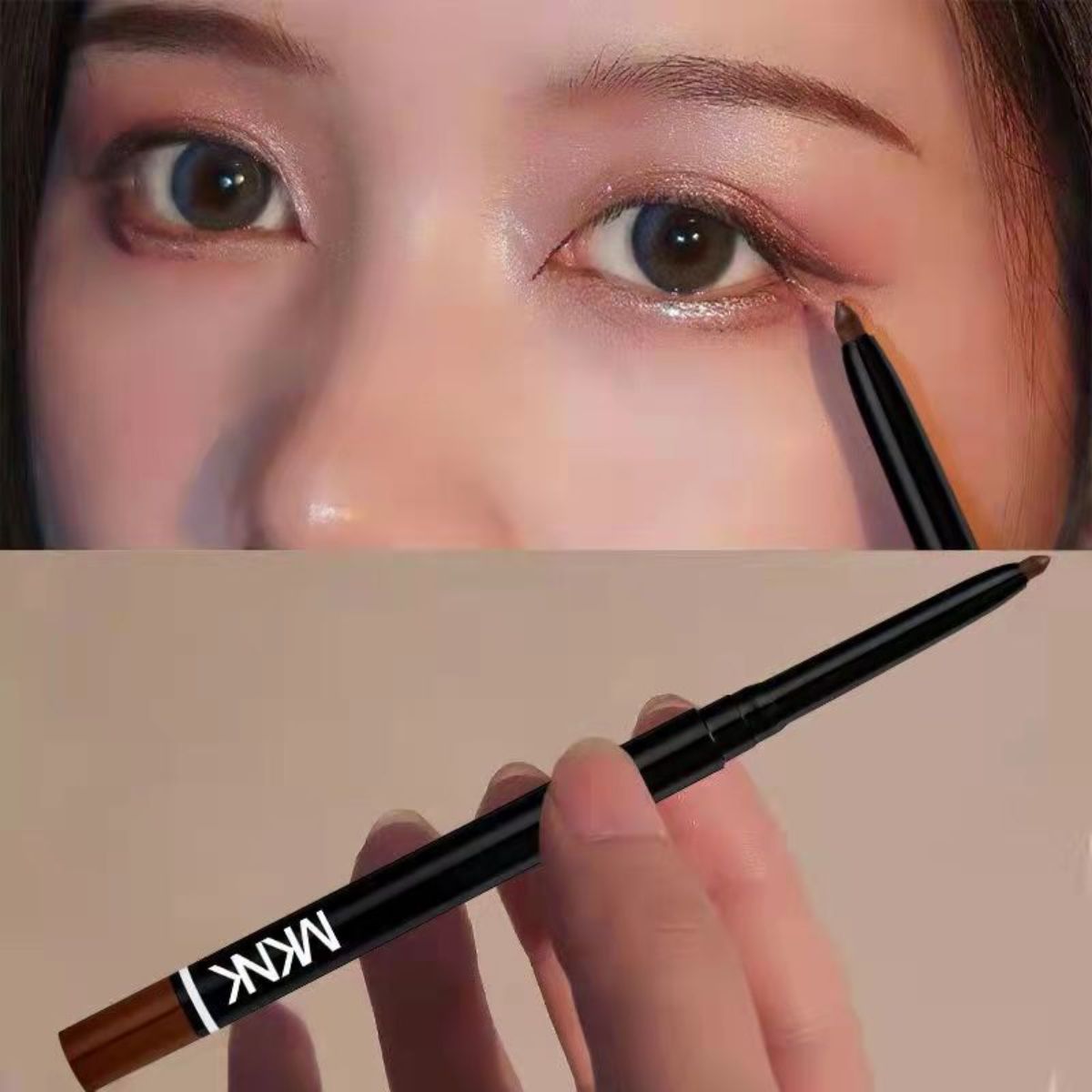 Waterproof and sweat-proof eyeliner gel pen Eyeliner cream pen Eyeliner pen hard head