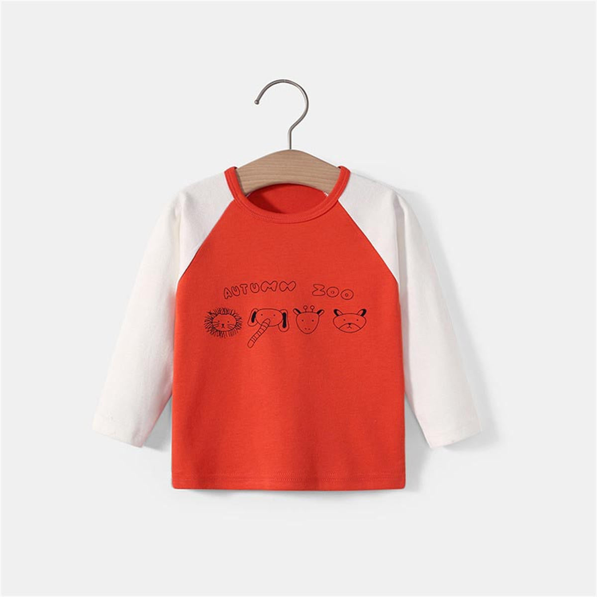 Baby Cotton Autumn Cartoon Long Sleeve t-shirt