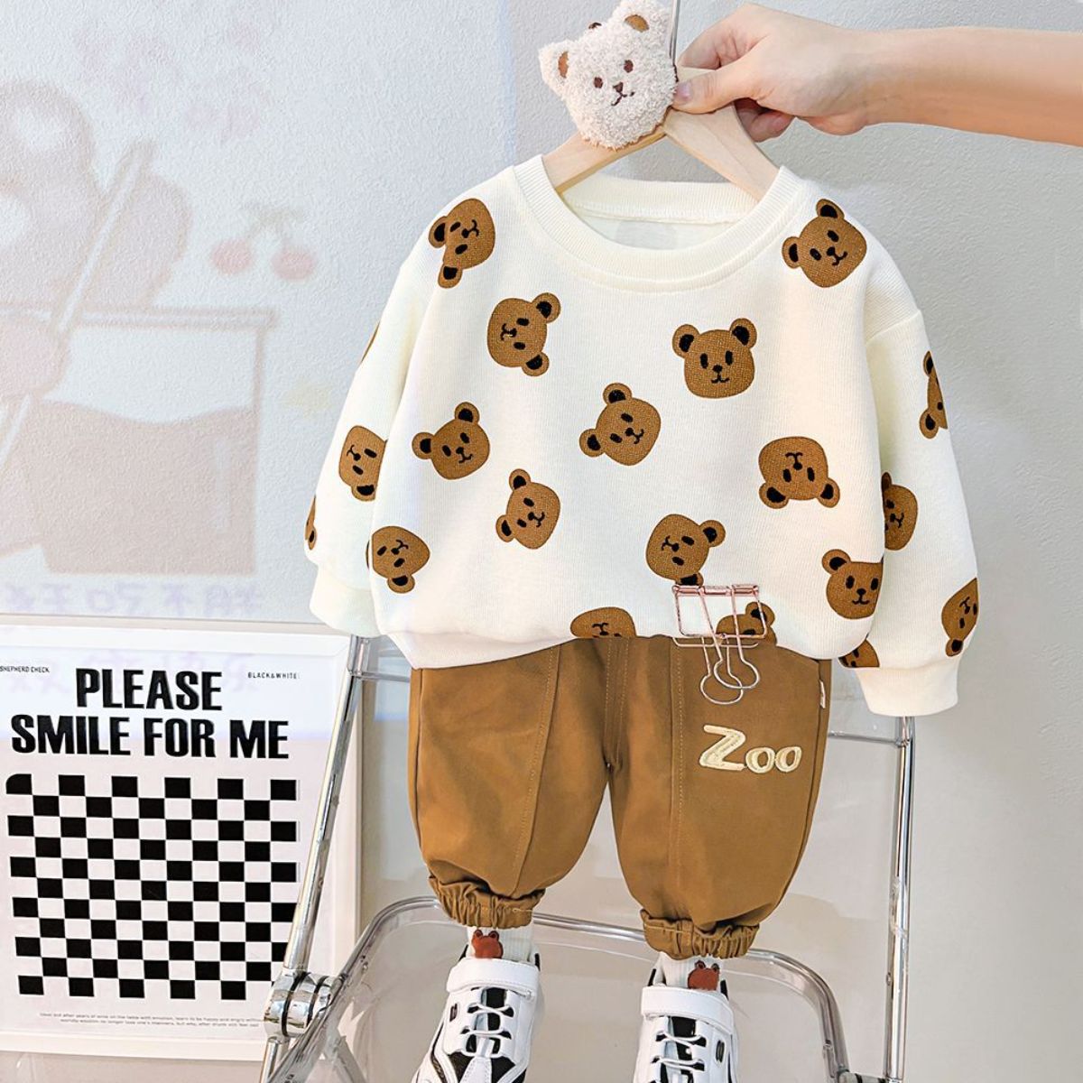 Boys and girls suits spring new baby children's clothing baby boy spring spring clothes