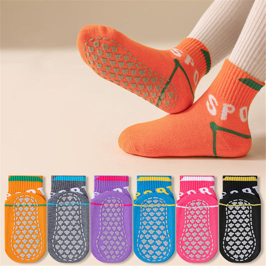 Children's Candy Color Floor Socks