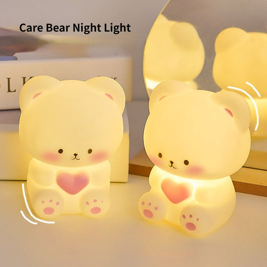 Love Bear Night Light Cute Bedroom Mood Light