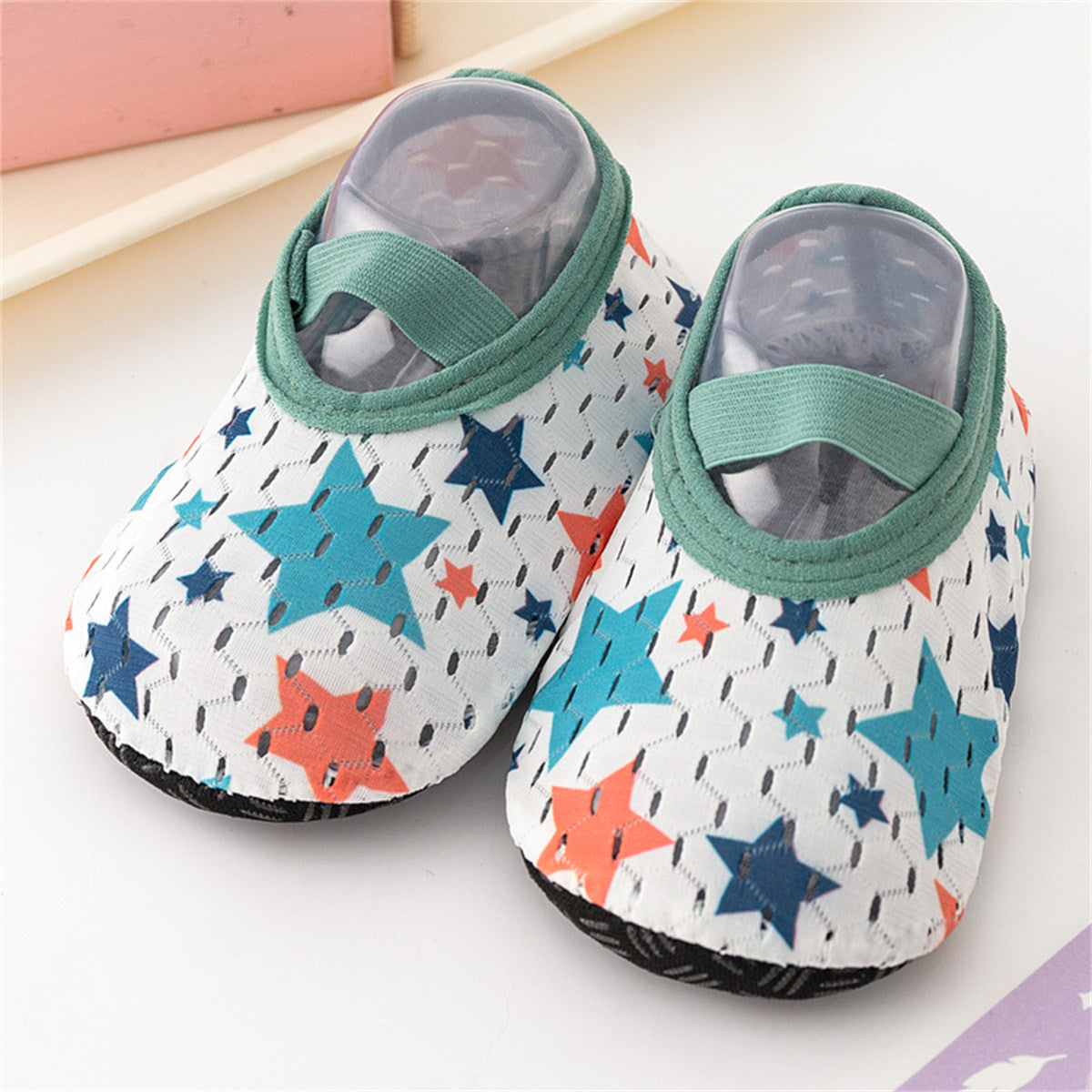 Baby and Toddler Anti-Slip Floor Socks with Exquisite Cartoon Patterns