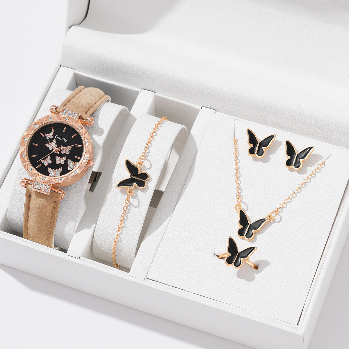 Girls' Butterfly Style Watch