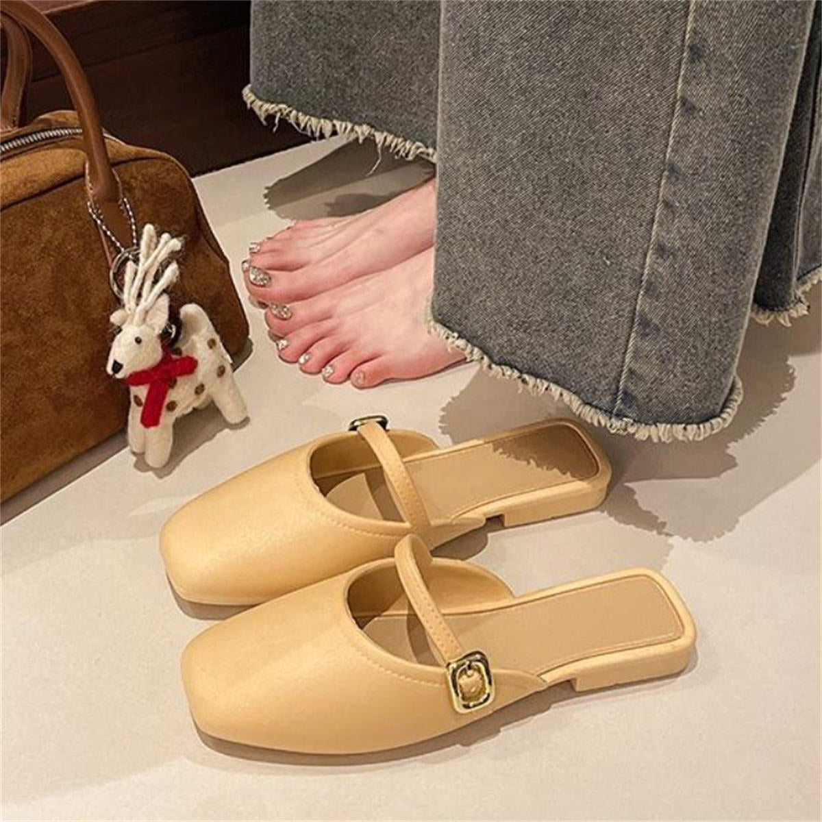 Women's summer new style anti-slip sandals and half slippers