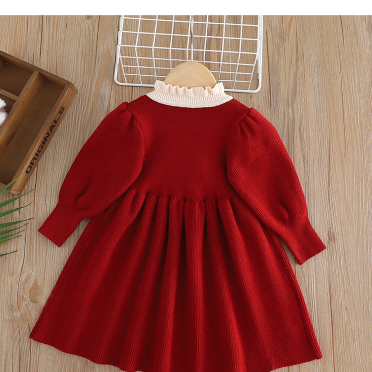 Girls knitted dress